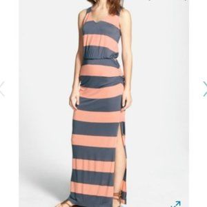 Splendid Luna Lake Striped Racerback Maxi Dress